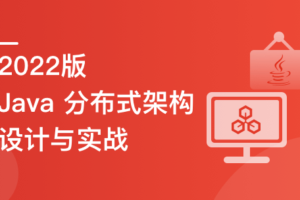 2022全新版-Java分布式架构设计与开发实战|完结无秘