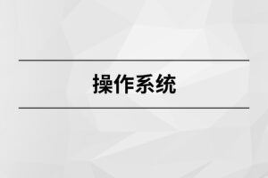 【马士兵】- 操作系统|完结无秘