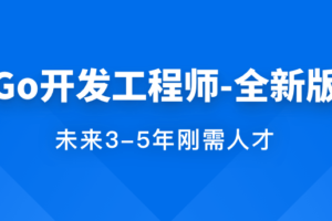 Go开发工程师全新版|完结无秘