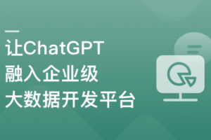ChatGPT入门实战课 成为AI时代更有竞争力的开发者|高清完结