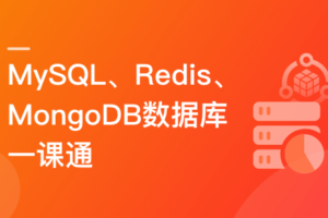 MySQL Redis MongoDB 数据库一课通|已完结