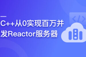 C++从0实现百万并发Reactor服务器|已完结