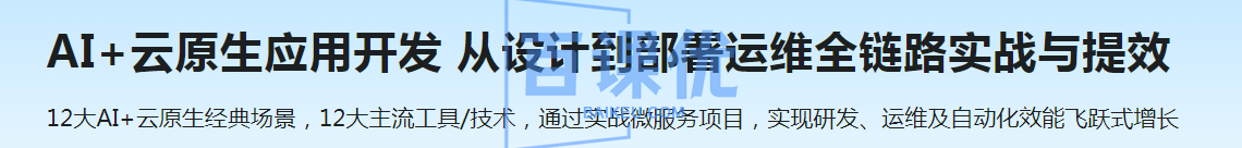 AI+云原生应用开发 从设计到部署运维全链路实战与提效