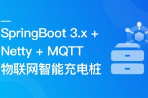 SpringBoot 3.x + Netty + MQTT 实战物联网智能充电桩|已完结