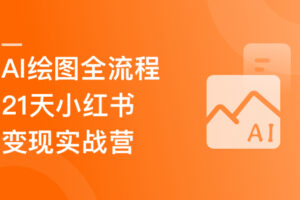 AI+DeepSeek绘画实战营,小红书商业变现全流程|已完结