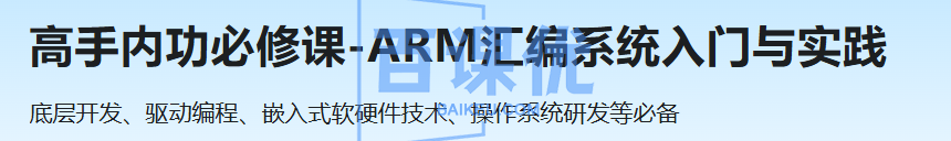 高手内功必修课-ARM汇编系统入门与实践