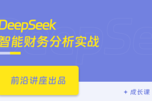 DeepSeek智能财务分析实战|完结无密